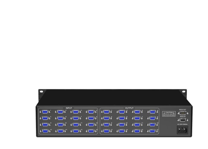 16进16出vga固化矩阵 mt-vt1616