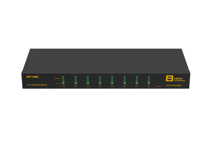 8口 hdmi kvm切换器(带音频接口) m-hda9208cb