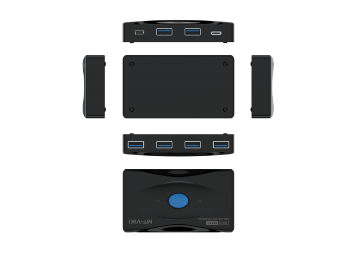 4进2出 usb3.0切换器 mt-sw324